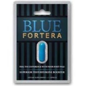 Blue Fortera Male Enhancement Supplement