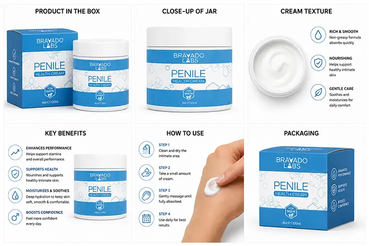 Bravado Labs Premium Penile Health Cream
