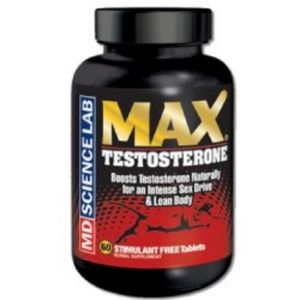 MD Science Lab Max Testosterone Male Enhancement Supplement